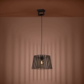Eglo - Luster na sajli 1xE27/40W/230V crna