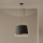 Eglo - Luster na sajli 1xE27/40W/230V crna