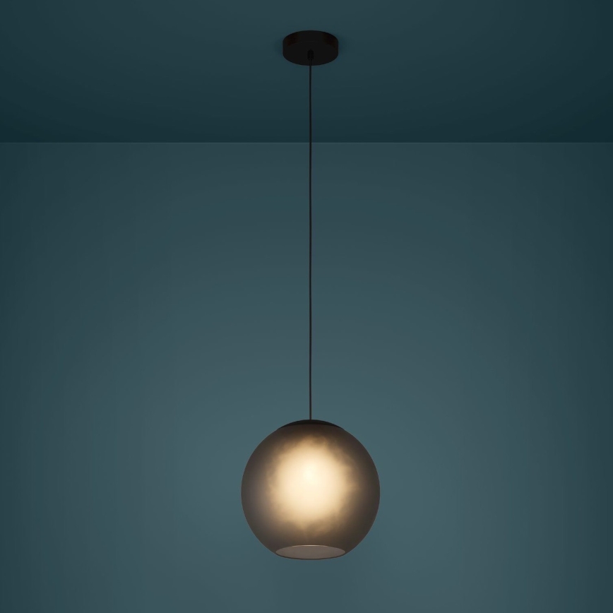 Eglo - Luster na sajli 1xE27/40W/230V dimna