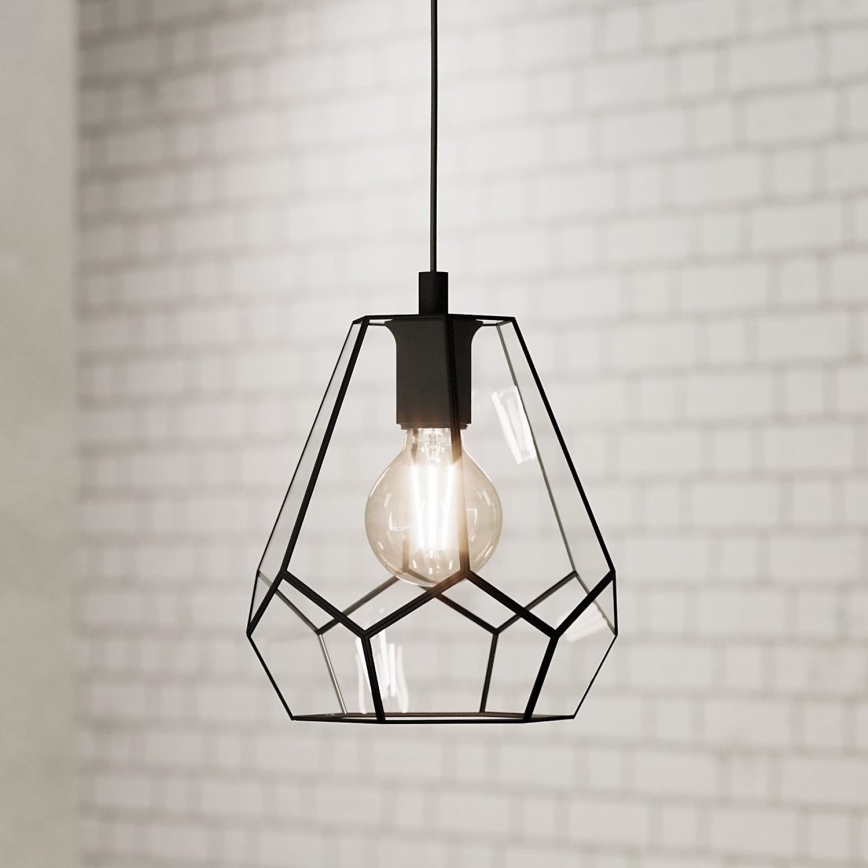 Eglo - Luster na sajli 1xE27/40W/230V