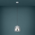 Eglo - Luster na sajli 1xE27/40W/230V pr. 26 cm dimna