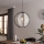 Eglo - Luster na sajli 1xE27/40W/230V pr. 48 cm bijela/crna