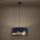 Eglo - Luster na sajli 1xE27/40W/230V pr. 53 cm plava/zlatna