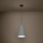 Eglo - Luster na sajli 1xE27/40W/230V siva