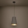 Eglo - Luster na sajli 1xE27/40W/230V smeđa
