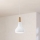 Eglo - Luster na sajli 1xE27/60W/230V pr. 18 cm bijela
