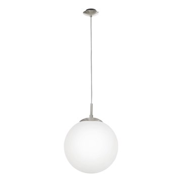 EGLO - Luster na sajli 1xE27/60W/230V pr. 30 cm bijela