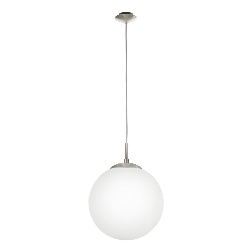 EGLO - Luster na sajli 1xE27/60W/230V pr. 30 cm bijela