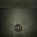 Eglo - Luster na sajli 1xE27/60W/230V pr. 41 cm crna