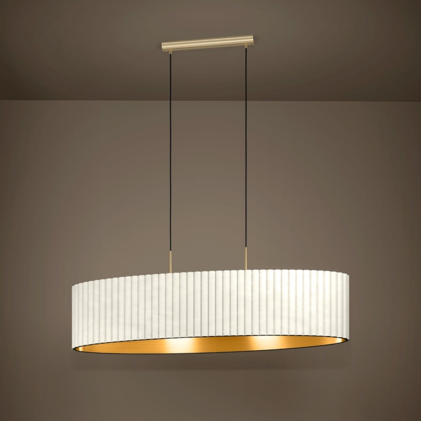 Eglo - Luster na sajli 2xE27/40W/230V bijela