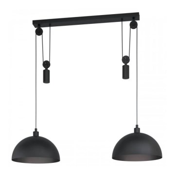 Eglo - Luster na sajli 2xE27/40W/230V