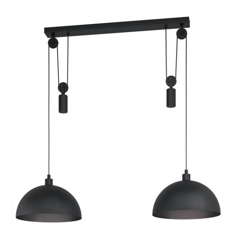 Eglo - Luster na sajli 2xE27/40W/230V
