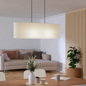 Eglo - Luster na sajli 2xE27/60W/230V bijela