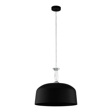 Eglo - Luster na sajli 3xE27/10W/230V crna