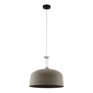 Eglo - Luster na sajli 3xE27/10W/230V smeđa