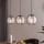 Eglo - Luster na sajli 3xE27/40W/230V bijela/crna