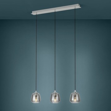 Eglo - Luster na sajli 3xE27/40W/230V dimna