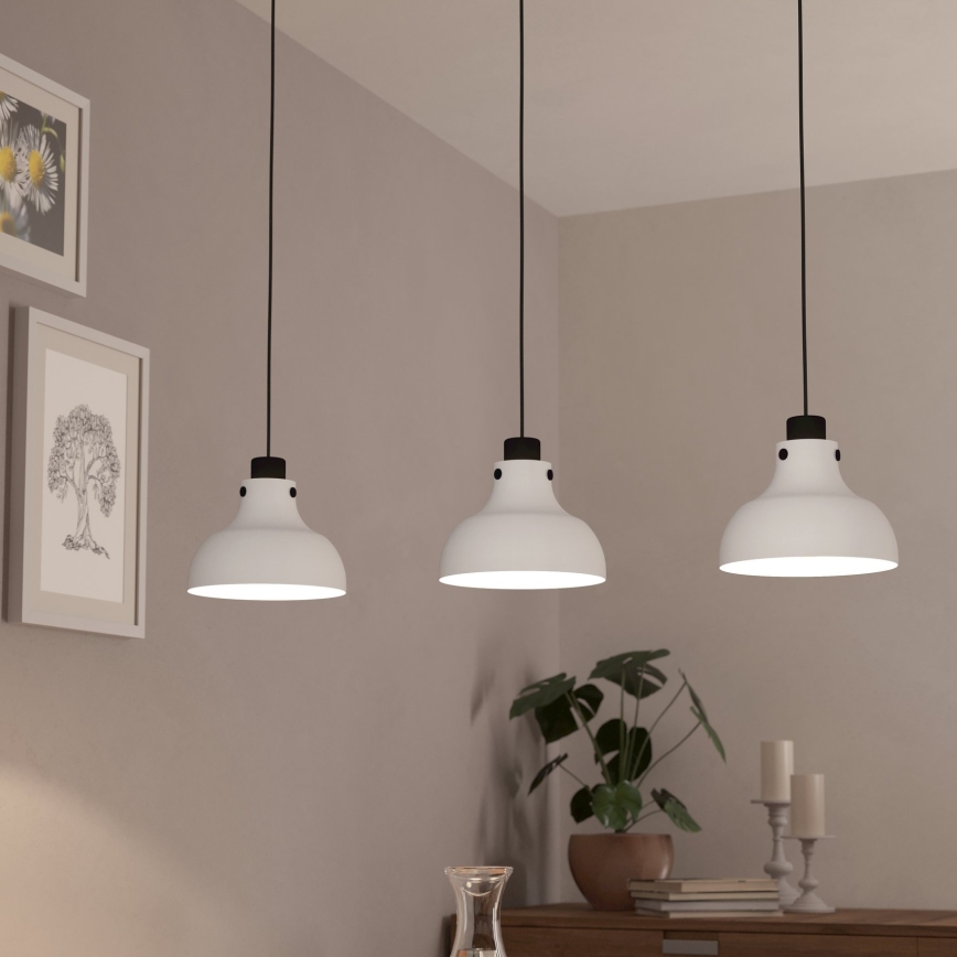 Eglo - Luster na sajli 3xE27/40W/230V
