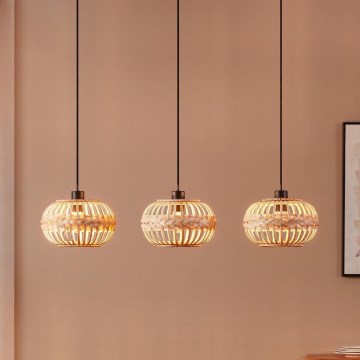 Eglo - Luster na sajli 3xE27/40W/230V