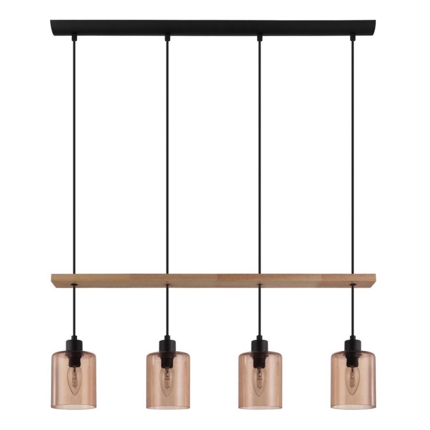 Eglo - Luster na sajli 4xE14/40W/230V