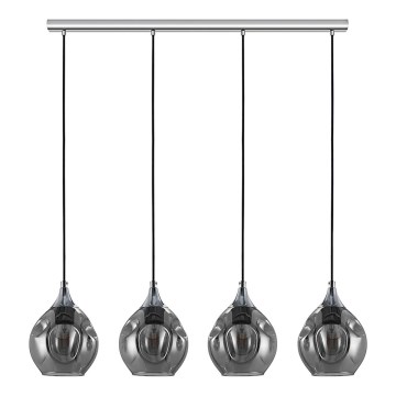 Eglo - Luster na sajli 4xE27/40W/230V