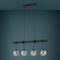Eglo - Luster na sajli 4xE27/40W/230V
