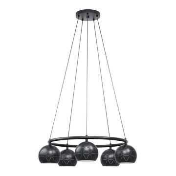 Eglo - Luster na sajli 5xE14/40W/230V