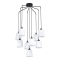 Eglo - Luster na sajli 9xE27/40W/230V bijela