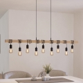 Eglo - Luster na sajli TOWNSHEND 9xE27/60W/230V