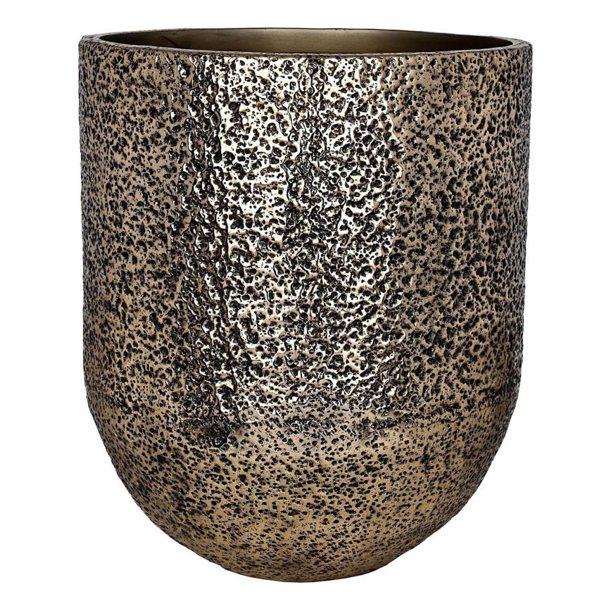 Eglo - Metalna tegla za cvijeće 50x42 cm zlatna