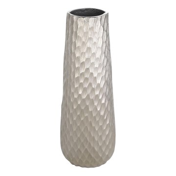 Eglo - Metalna vaza 40,5x14 cm srebrna