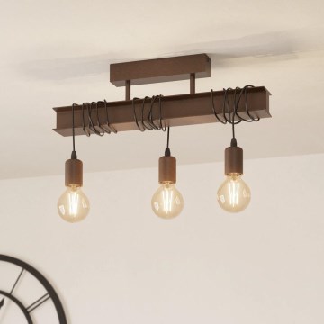 Eglo - Nadgradni luster TOWNSHEND 3xE27/60W/230V
