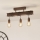 Eglo - Nadgradni luster TOWNSHEND 3xE27/60W/230V