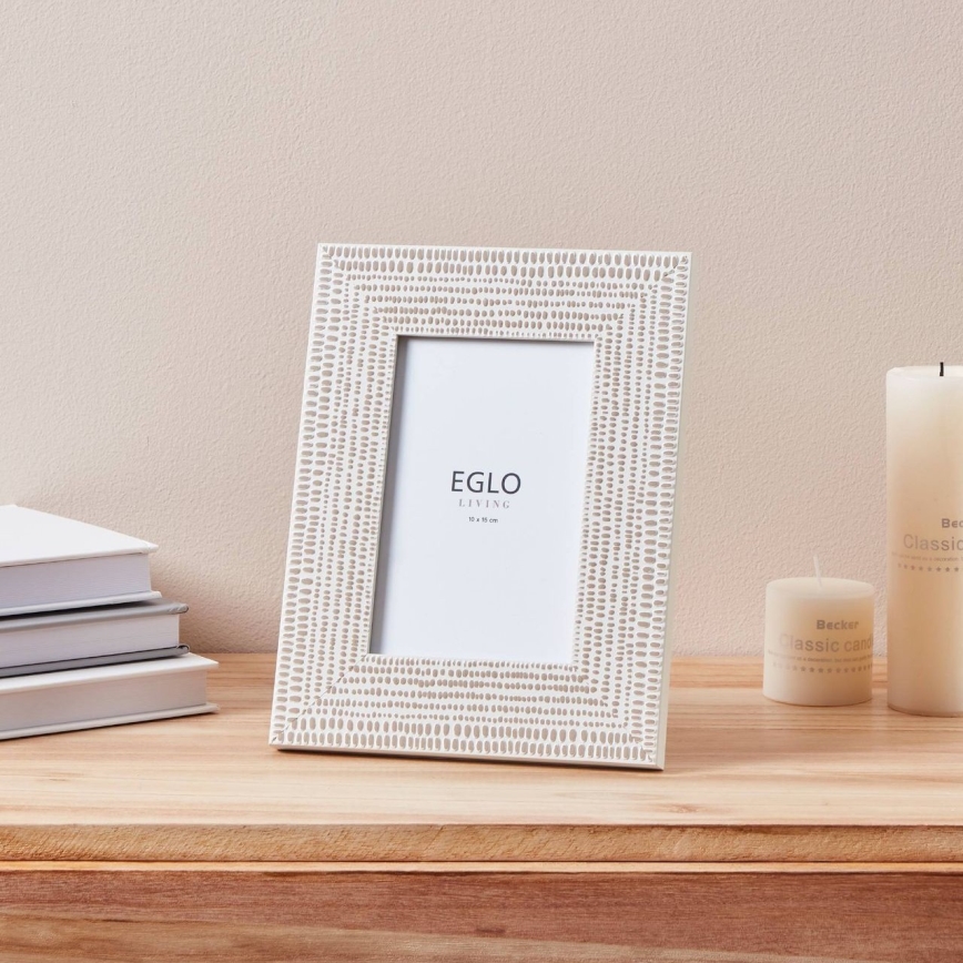 Eglo - Okvir za fotografije 10x15 cm krem boje
