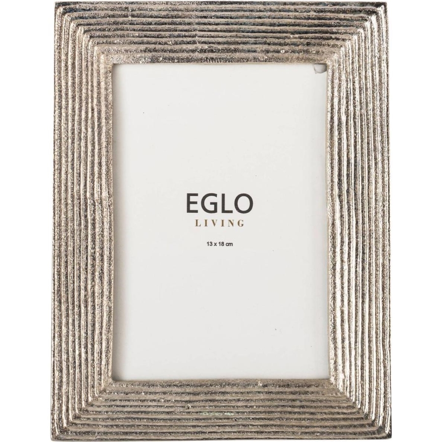 Eglo - Okvir za slike 13x18 cm srebrna