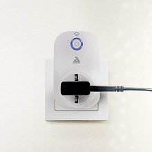 Eglo - Pametna utičnica Connect plug PLUS 2300W Bluetooth