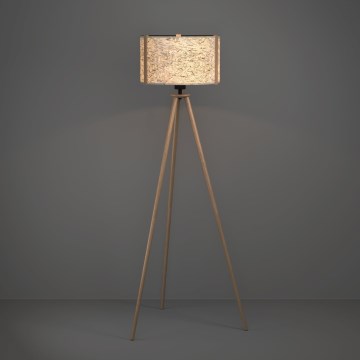 Eglo - Podna lampa 1xE27/25W/230V bež
