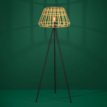 Eglo - Podna lampa 1xE27/40W/230V bambus