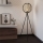 Eglo - Podna lampa 1xE27/40W/230V bijela/crna