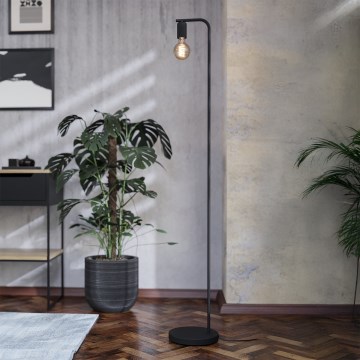 Eglo - Podna lampa 1xE27/40W/230V crna
