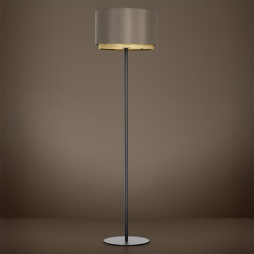 Eglo - Podna lampa 1xE27/40W/230V smeđa
