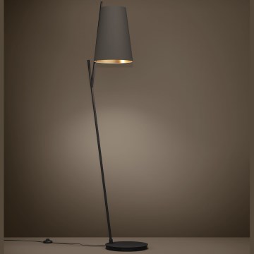 Eglo - Podna lampa 1xE27/40W/230V smeđa