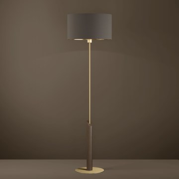 Eglo - Podna lampa 1xE27/40W/230V smeđa/zlatna