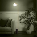 Eglo - Podna lampa 1xE27/40W/230V zlatna