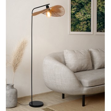 Eglo - Podna lampa 1xE27/42W/230V smeđa/crna