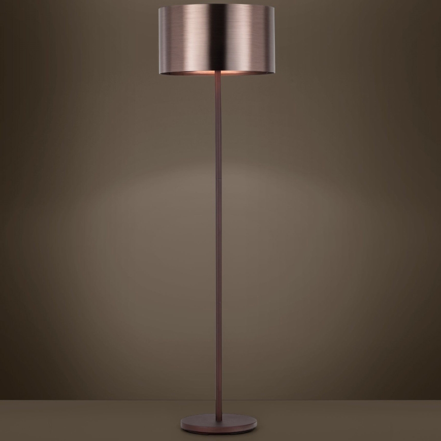 Eglo - Podna lampa 1xE27/60W/230V bakrena