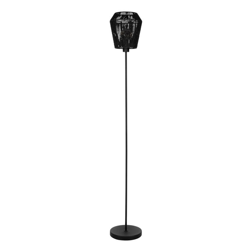 Eglo - Podna lampa 1xE27/60W/230V crna