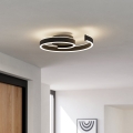 Eglo - prigušiva LED stropna svjetiljka LED/37W/230V 3000-6500K crna