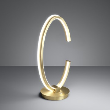 Eglo - Prigušivačka LED stolna svjetiljka LED/12W/230V 2200-6500K zlatna