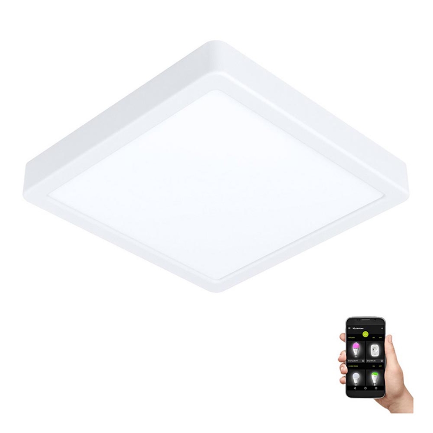 Eglo - prigušivo LED kupaonsko stropno svjetlo LED/16,5W/230V 2700-6500K IP44 ZigBee 21x21 cm
